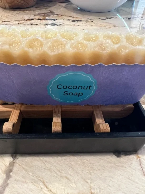 Coconut Soap Bar - mango butter Soap - Picture 7 of 7